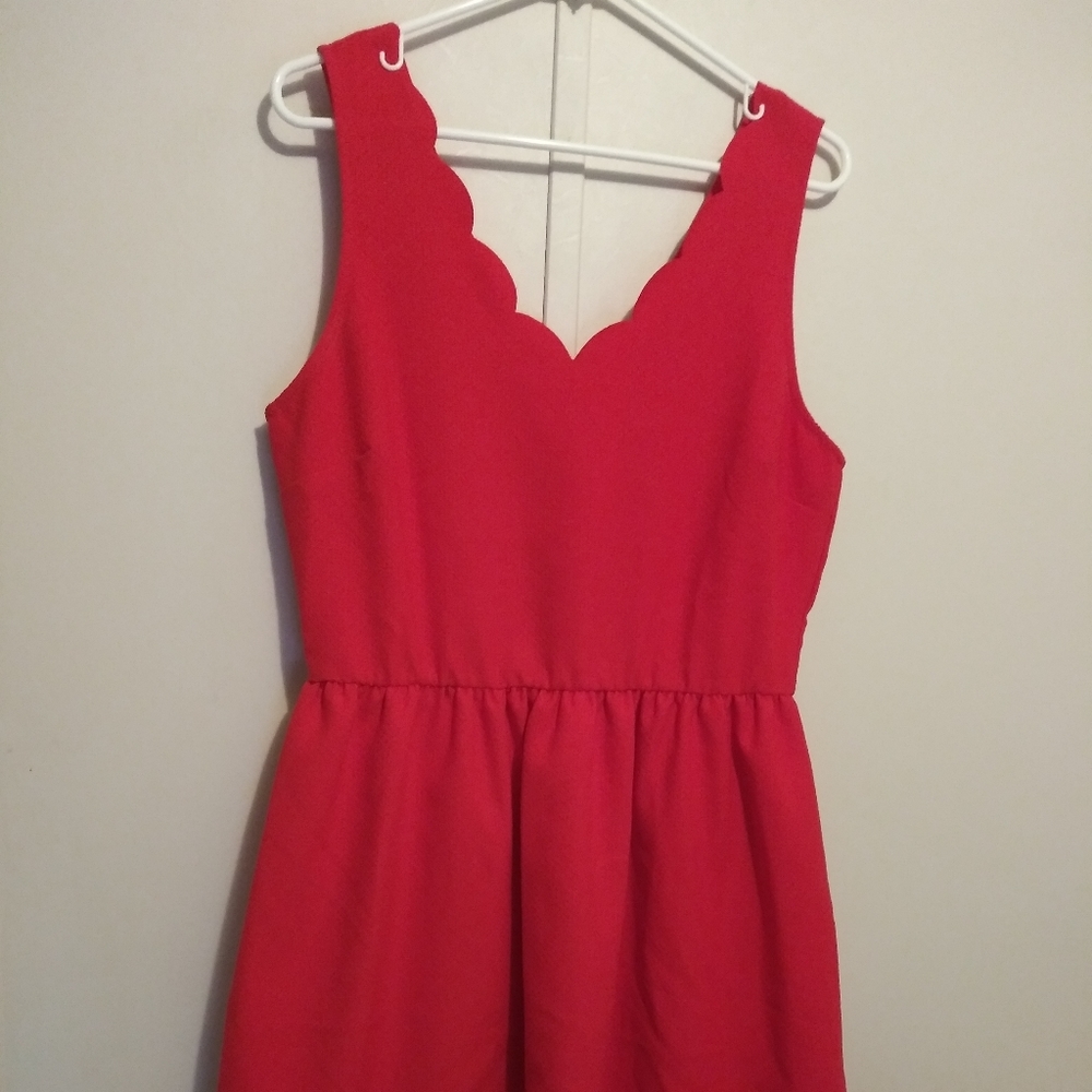 Red dress size XL (12/14)